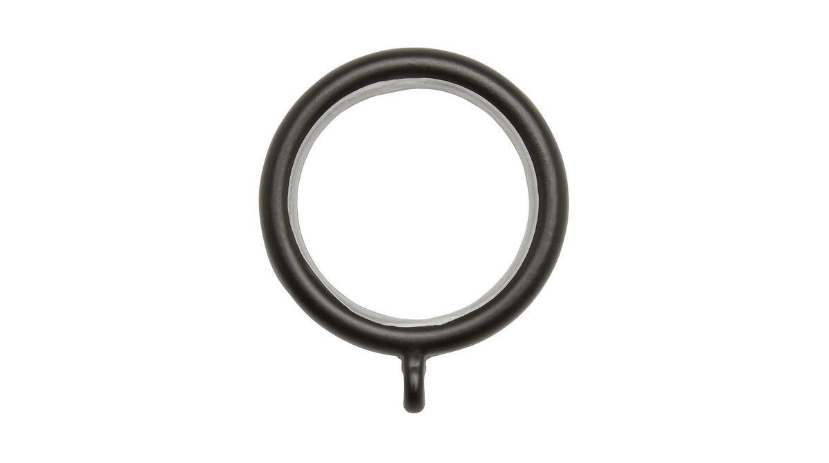 Rings (pack of 6)::Matt Black
