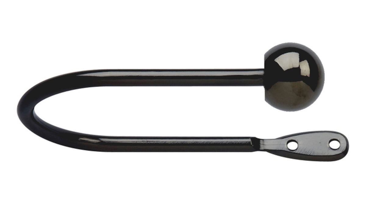 Ball 140mm (pair)::Black Nickel