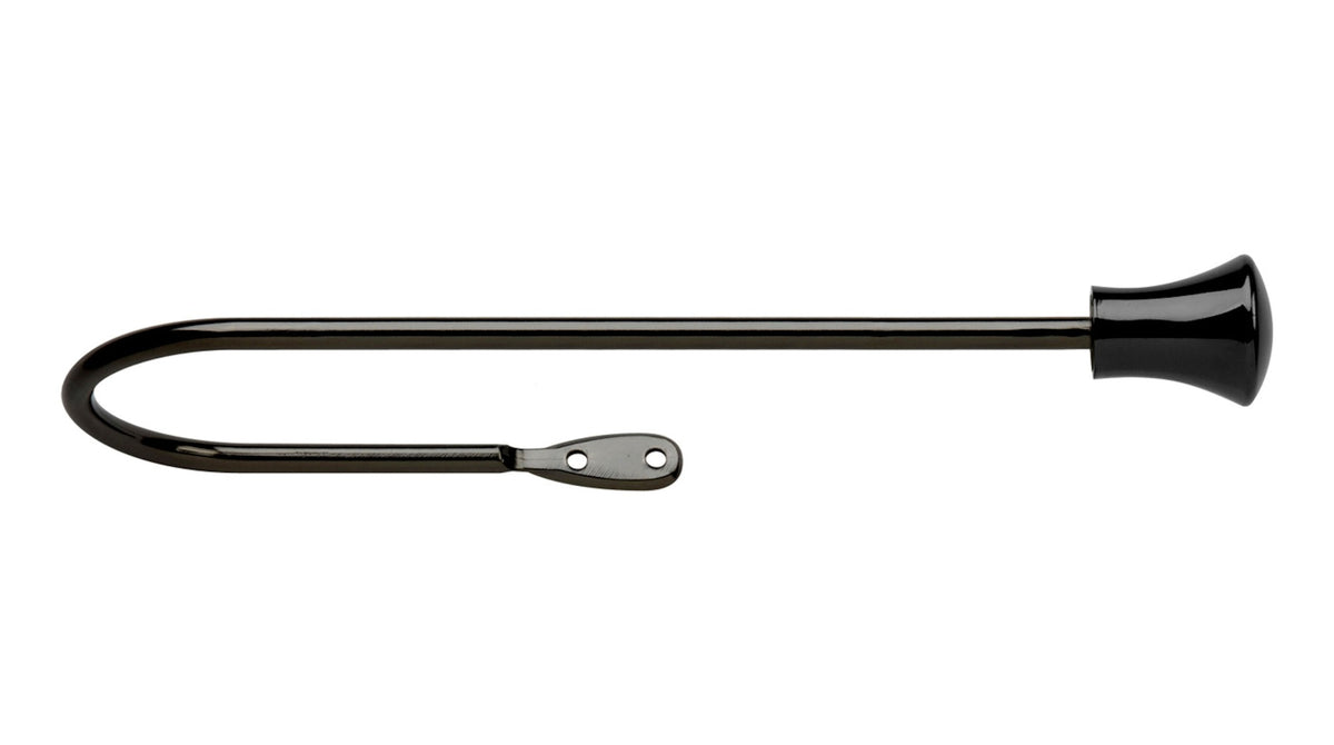 Trumpet 280mm (pair)::Black Nickel