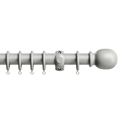 Speedy Victory Wood curtain pole, Grey