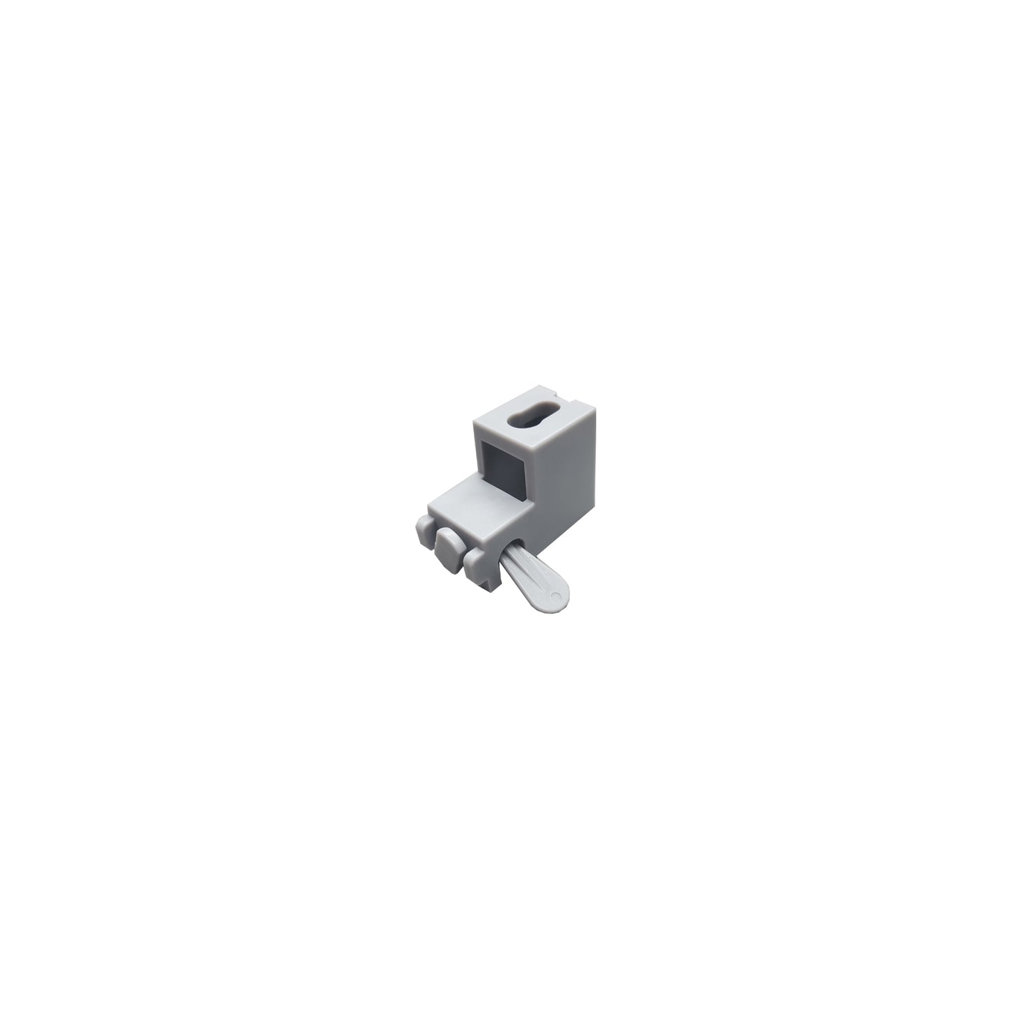 Speedy Silverline Curtain Track, keylock wall support