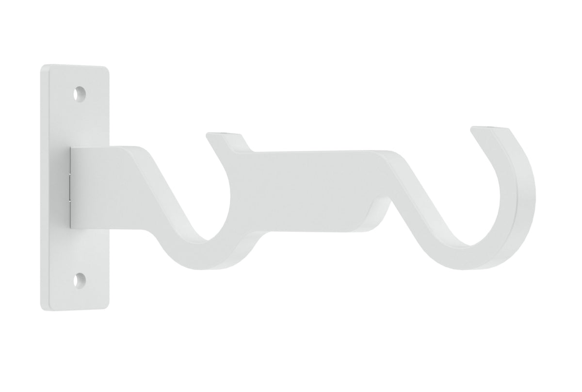 Hallis Arc End Bracket, China White