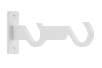 Hallis Arc End Bracket, China White