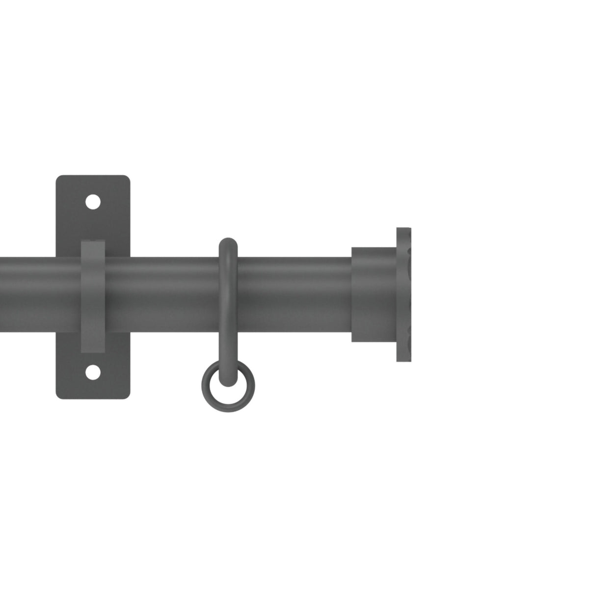 Hallis Arc Arc 25mm Hammered Pole Set Lead