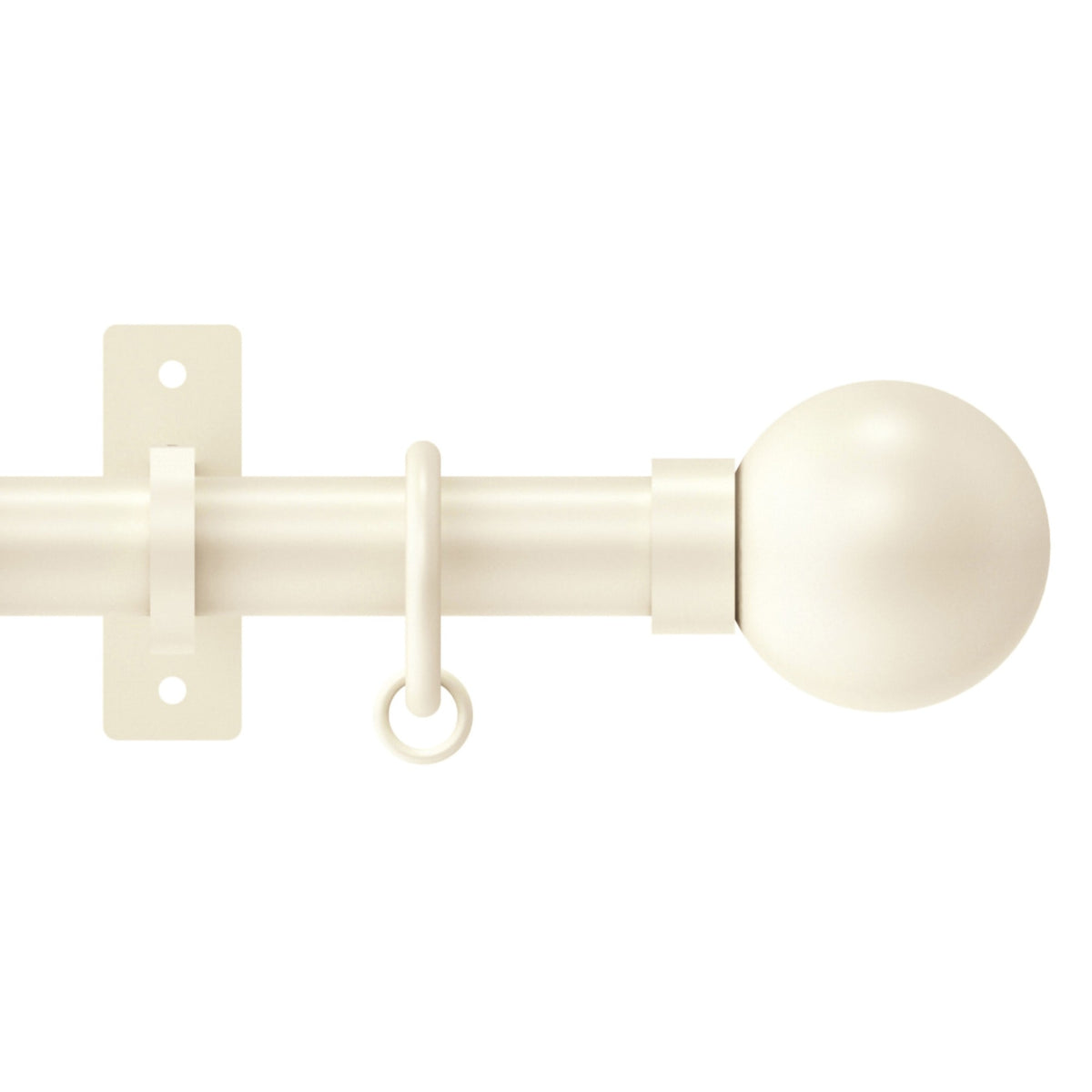 Hallis Arc Arc 25mm Ball Pole Set Linen