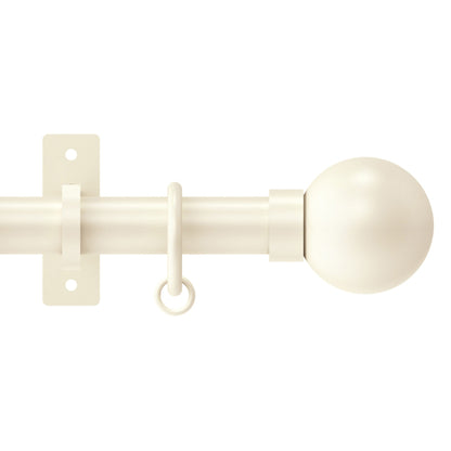 Hallis Arc Arc 25mm Ball Pole Set Linen