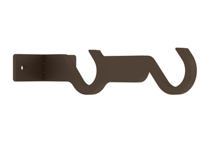 Hallis Arc Centre Bracket, Mocha
