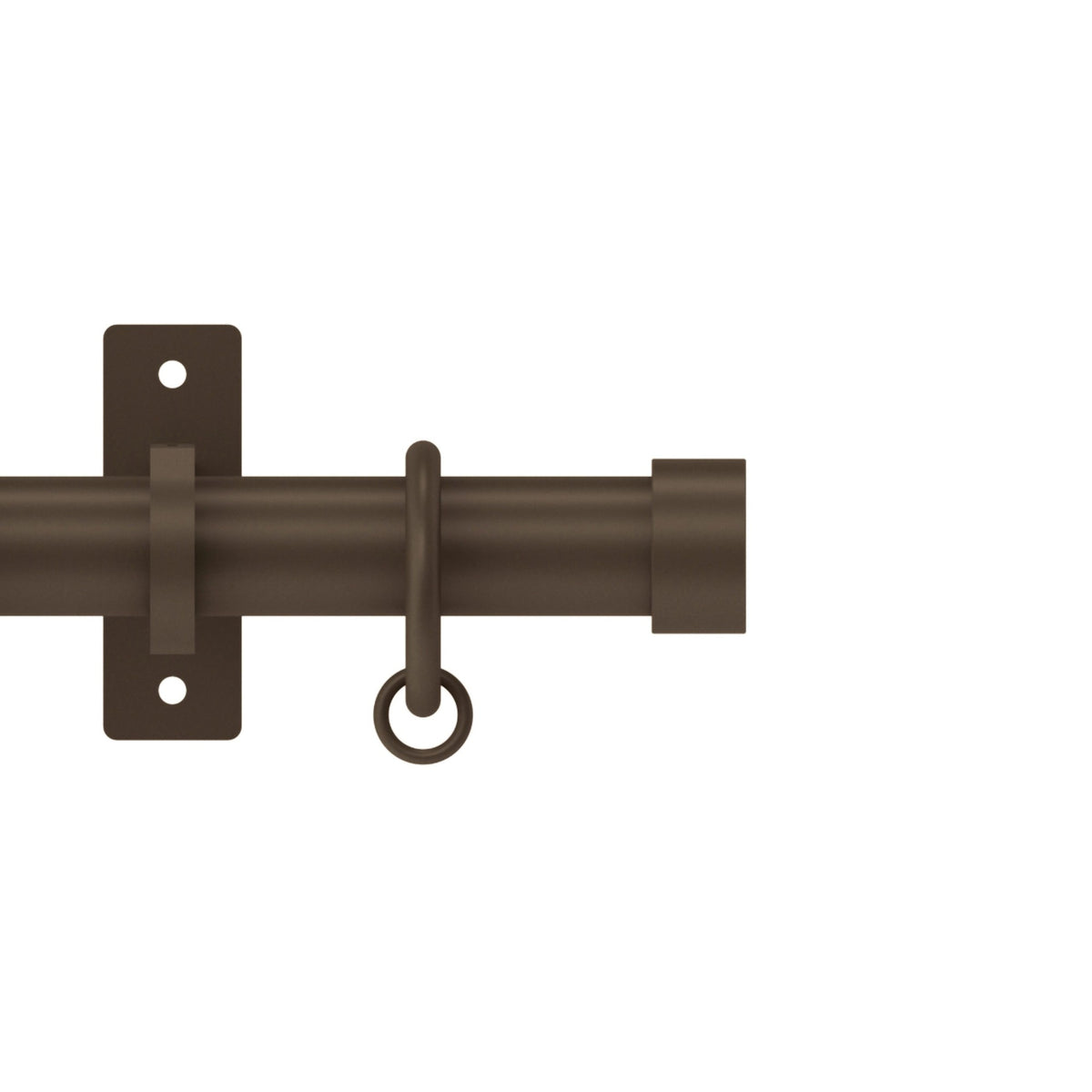 Hallis Arc Arc 25mm Stud Pole Set Mocha