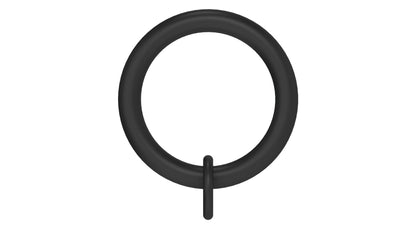 Rings (pack of 4)::Soft Black