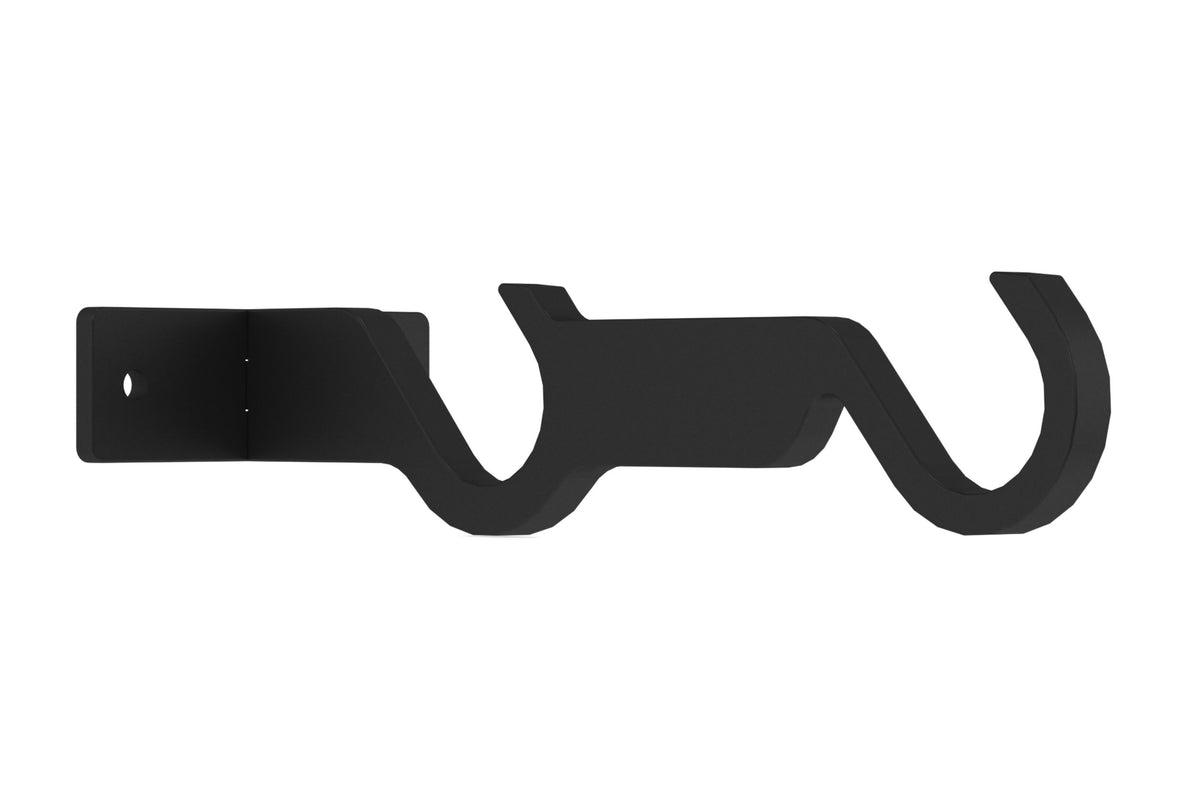 Hallis Arc Centre Bracket, Soft Black