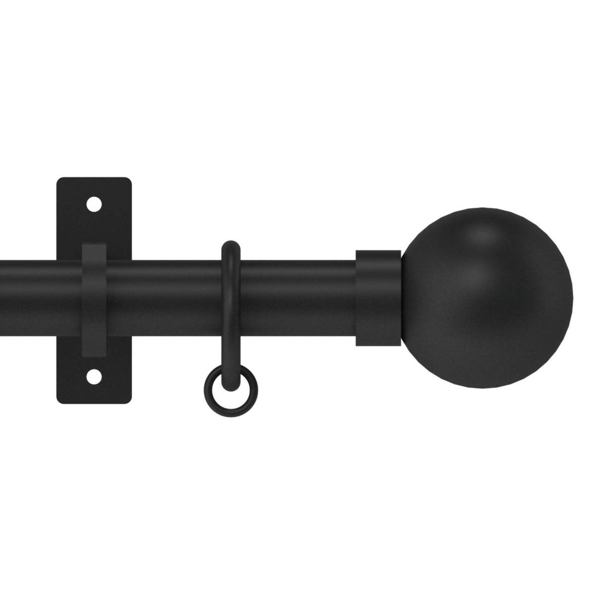 Hallis Arc Arc 25mm Ball Pole Set SetSoft Black
