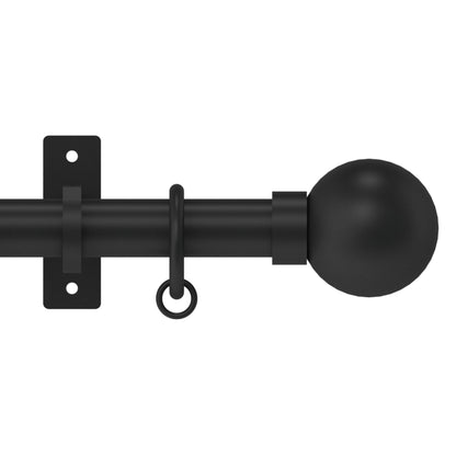 Hallis Arc Arc 25mm Ball Pole Set SetSoft Black