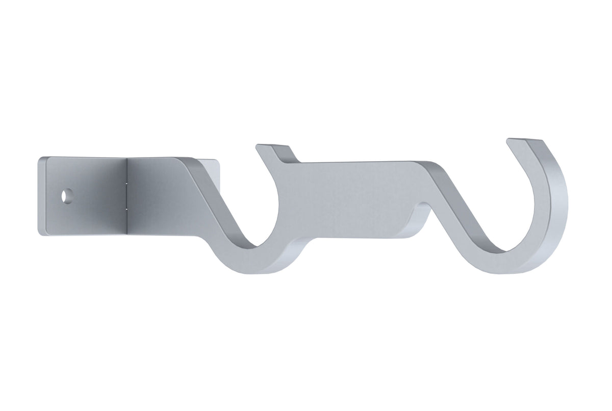 Hallis Arc Centre Bracket, Soft Silver