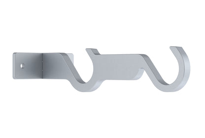 Hallis Arc Centre Bracket, Soft Silver