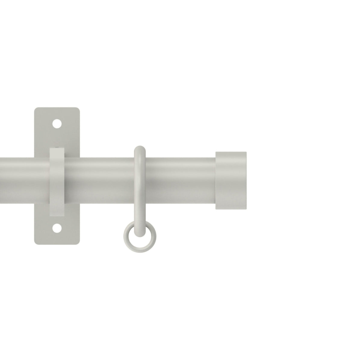 Hallis Arc Arc 25mm Stud Pole Set Warm Grey