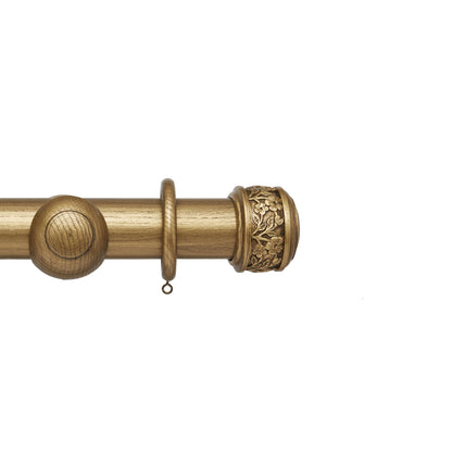 Hallis Ashbridge Ashbridge 45mm Claremont Pole Set Baroque Gold