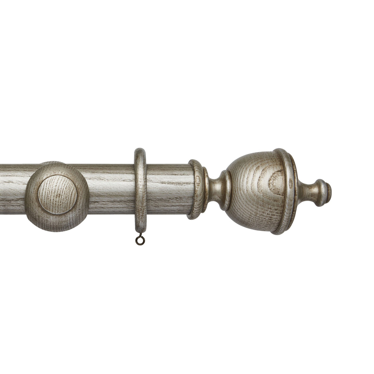 Hallis Ashbridge Ashbridge 45mm Chatsworth Pole Set Baroque Silver
