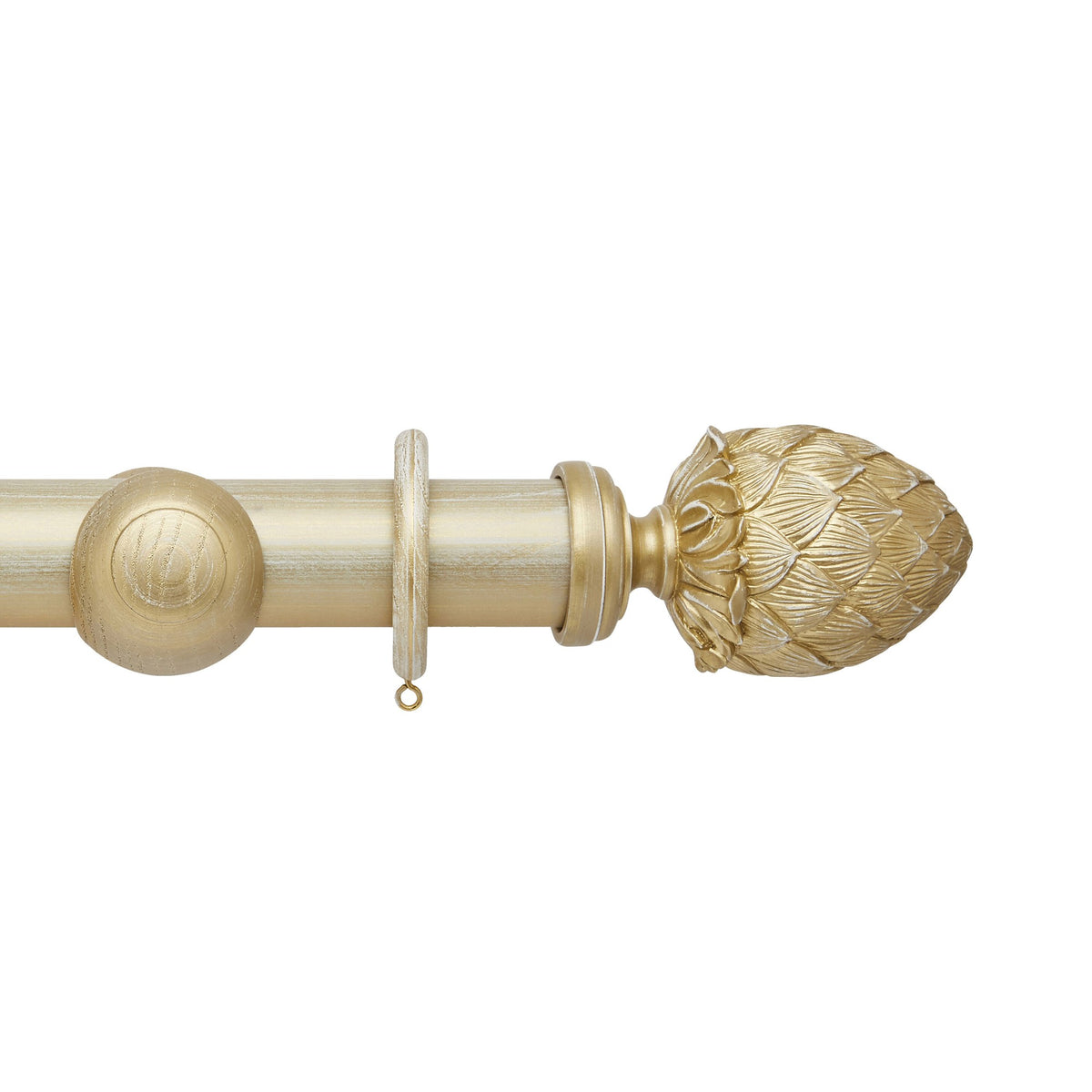 Hallis Ashbridge Ashbridge 45mm Kew Pole Set Gold/White