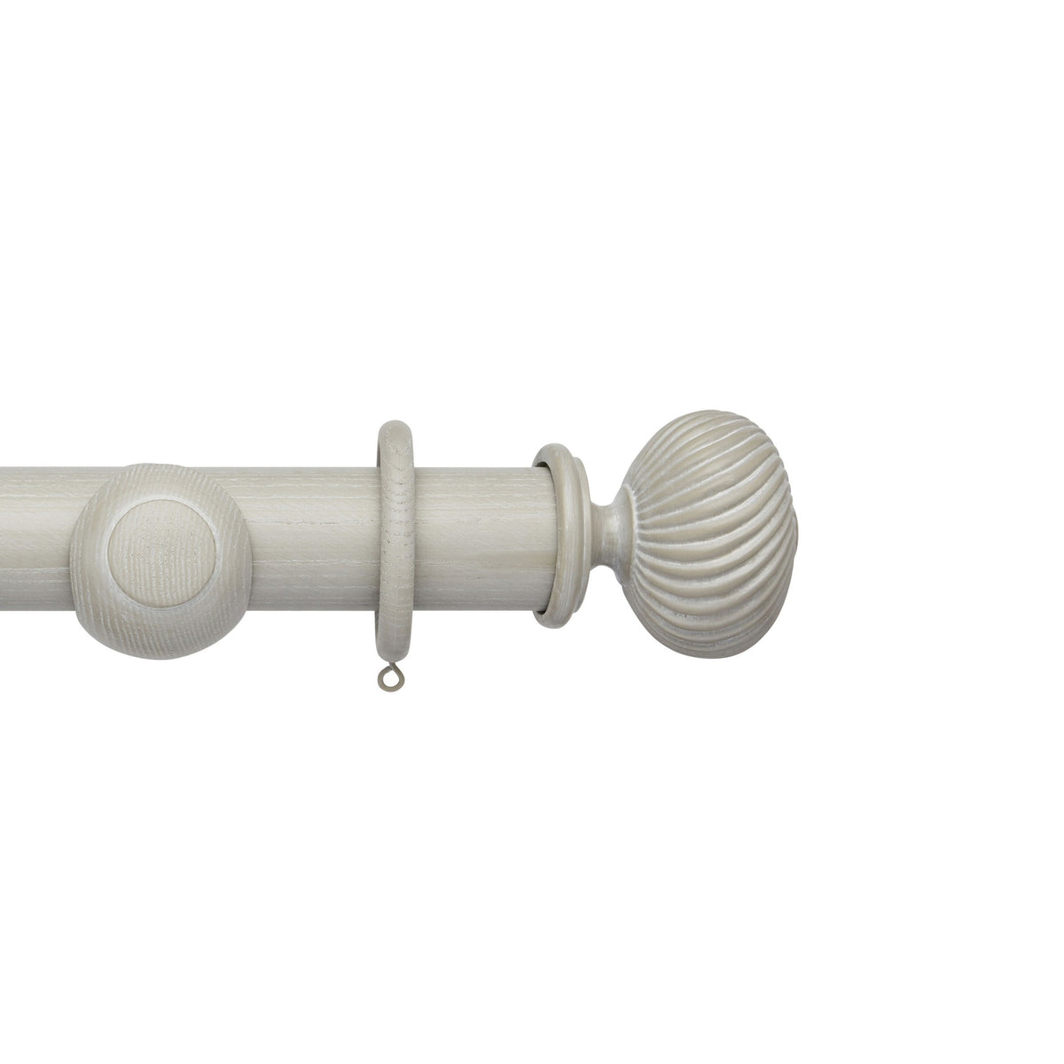 Hallis Ashbridge Ashbridge 45mm Sezincote Pole Set Heritage Grey