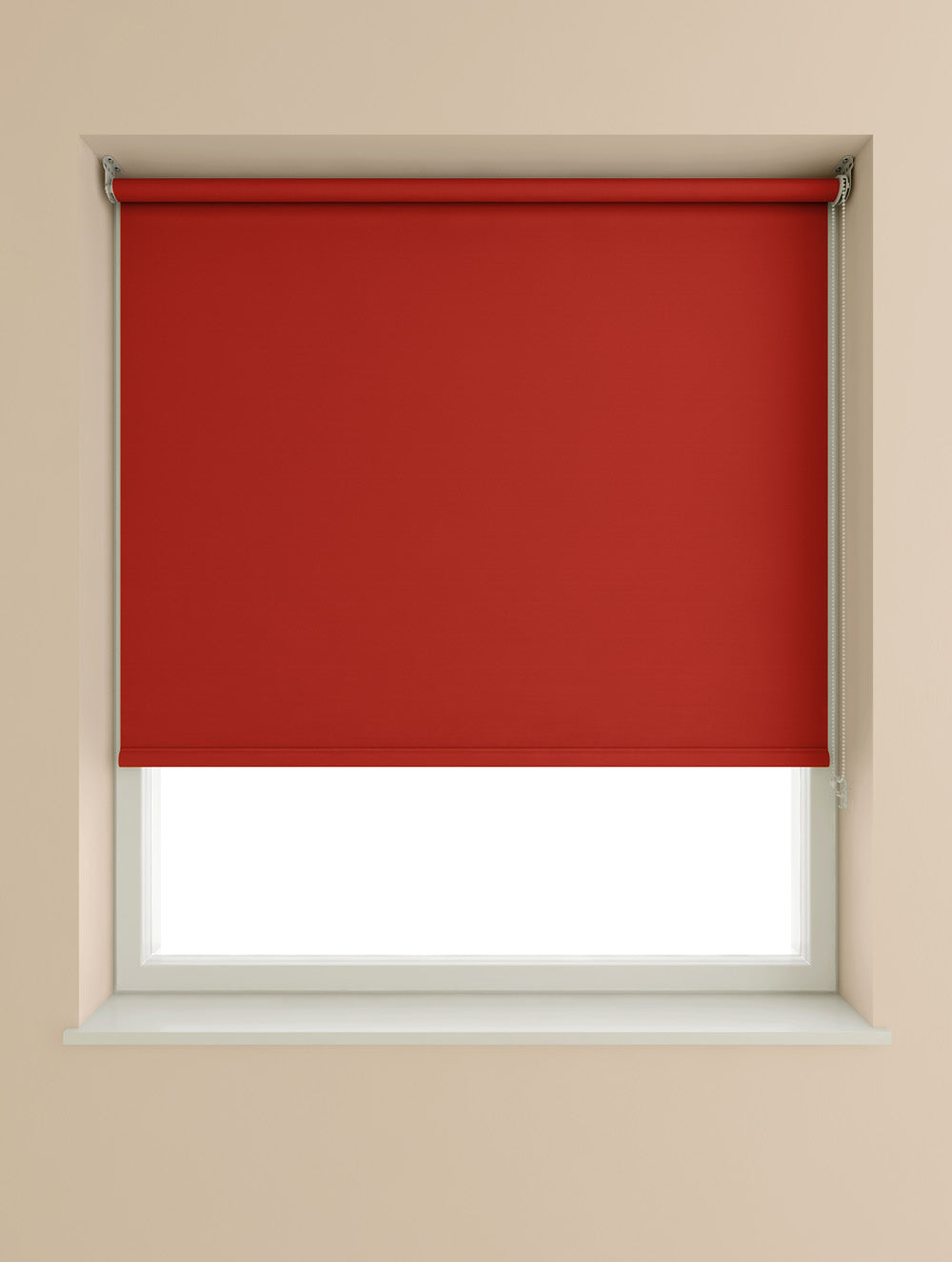 Speedy roller blind, Deep Red
