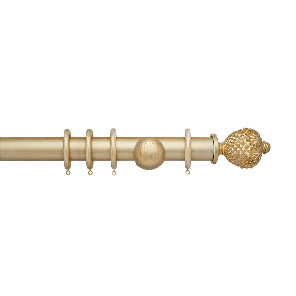 Botanical::Gold over White