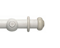 Button::Brushed Ivory