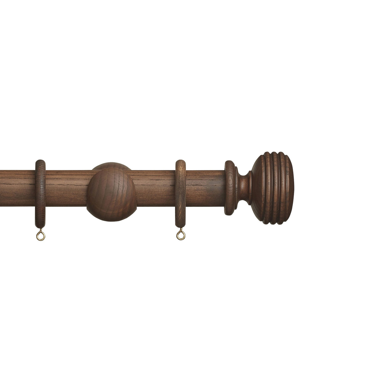 Hallis Eden Eden 35mm Ellipse Pole Set Pole Cocoa