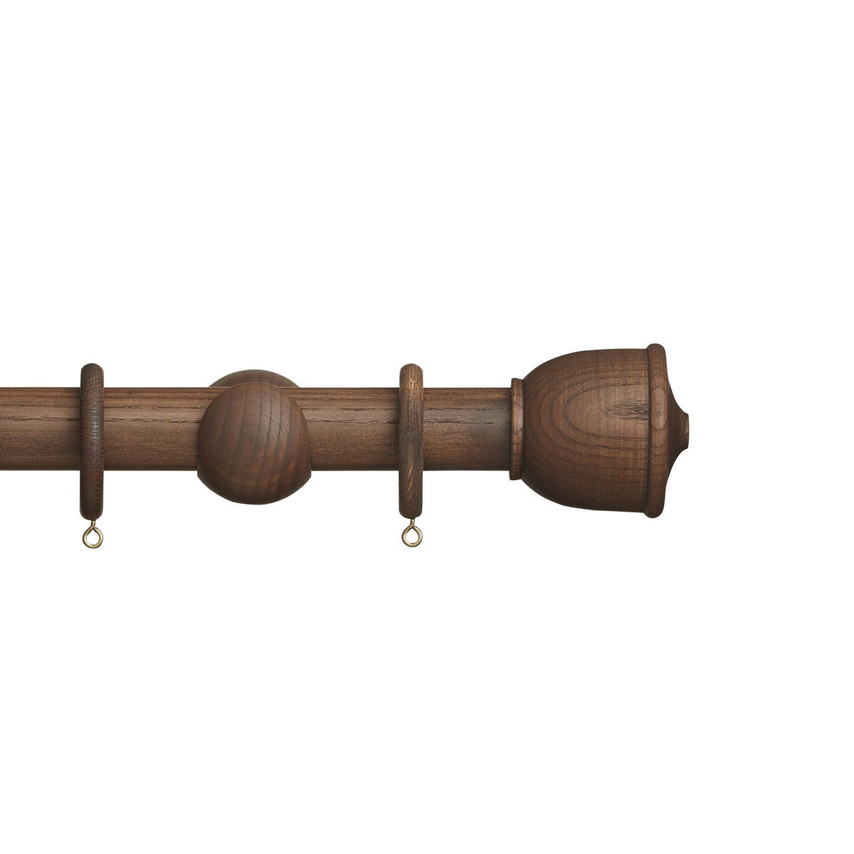 Hallis Eden Eden 35mm Urn Pole Set Cocoa