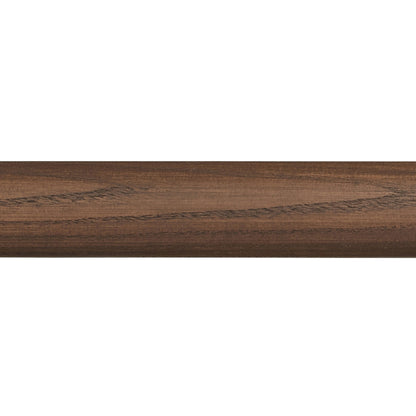 Hallis Eden 35mm curtain pole length, Cocoa