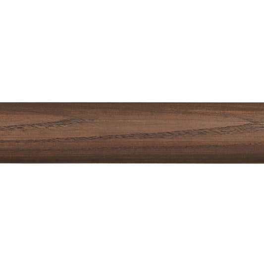 Hallis Eden 35mm curtain pole length, Cocoa