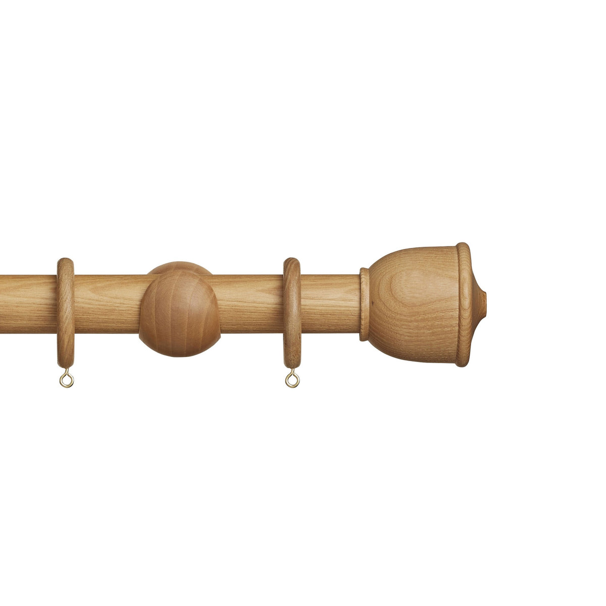Hallis Eden Eden 35mm Urn Pole Set Natural Ash