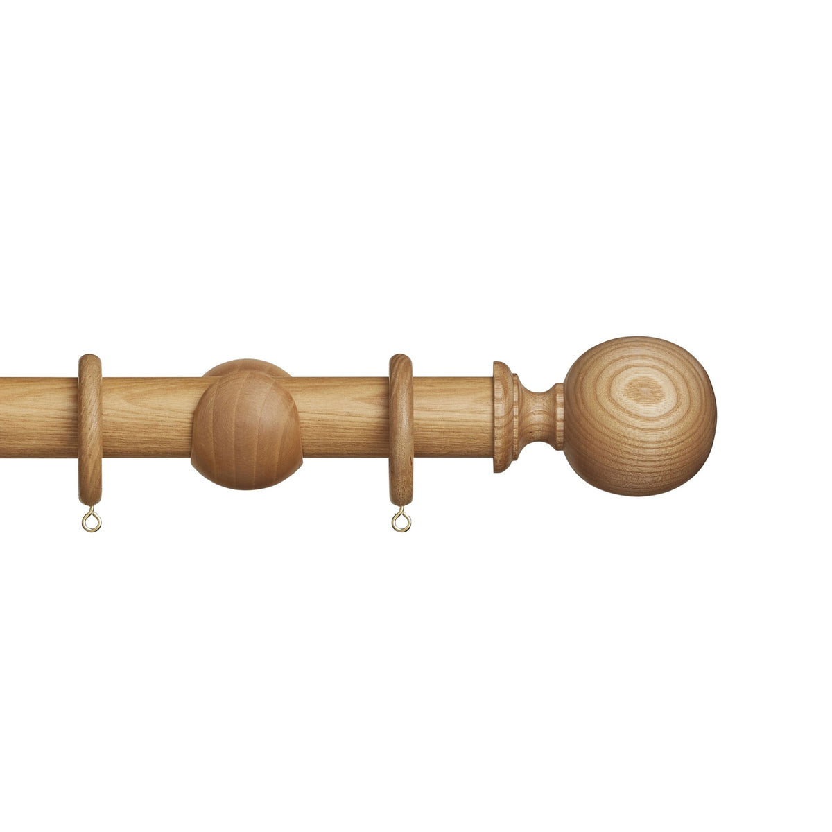 Hallis Eden Eden 35mm Ball Pole Set Natural Ash