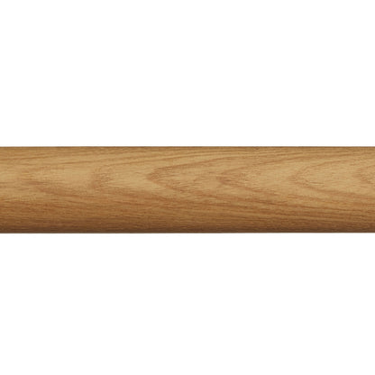 Hallis Eden 35mm curtain pole length, Natural Ash