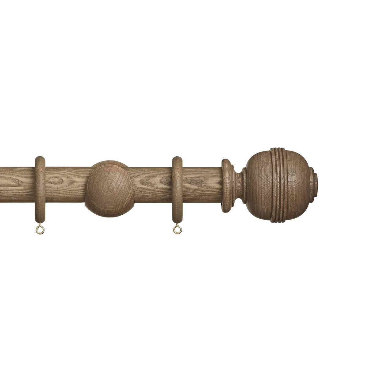 Hallis Eden Eden 35mm Ridged Ball Pole Set Sisal
