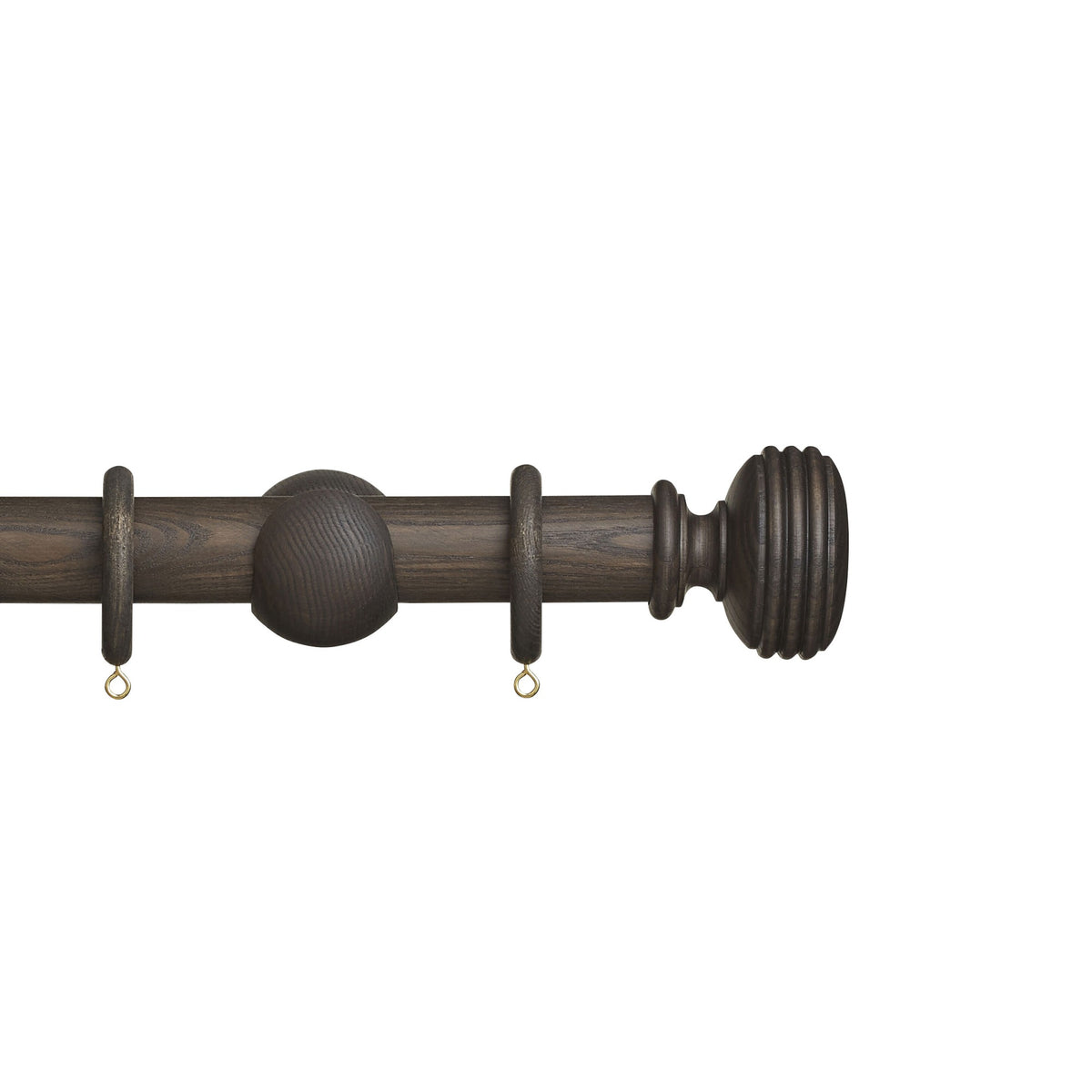 Hallis Eden Eden 35mm Ellipse Pole Set Pole Umber