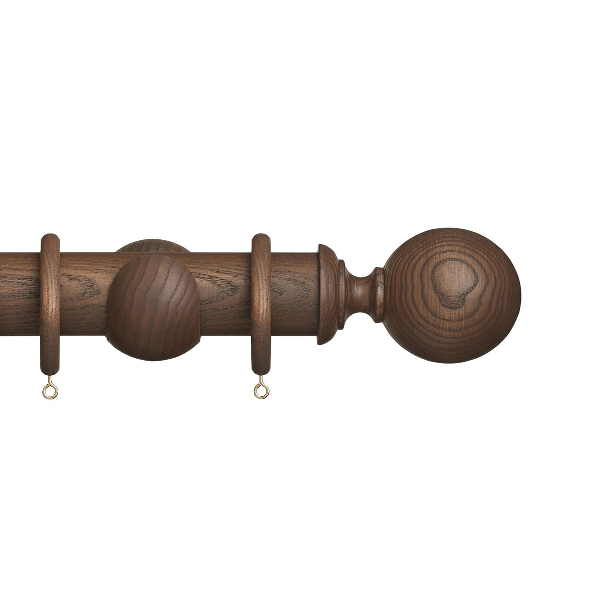 Hallis Eden Eden 45mm Ball Pole Set Cocoa