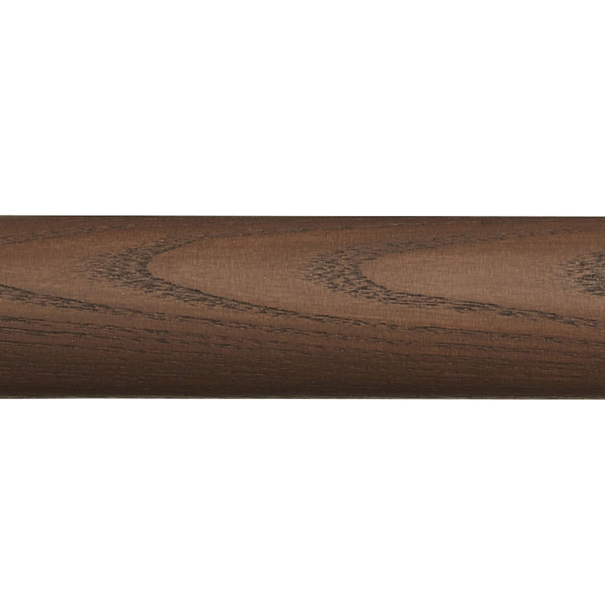 Hallis Eden 45mm curtain pole length, Cocoa