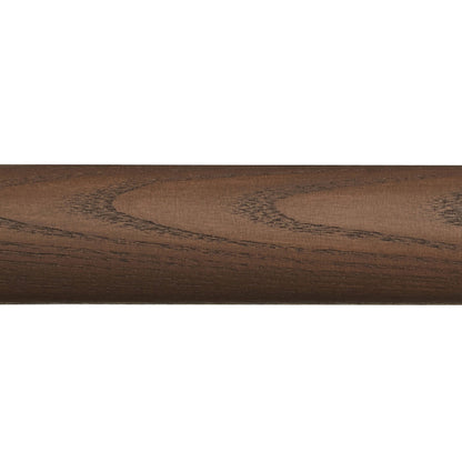Hallis Eden 45mm curtain pole length, Cocoa