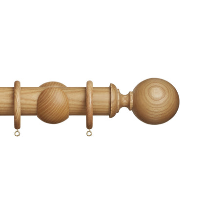 Hallis Eden Eden 45mm Ball Pole Set Natural Ash