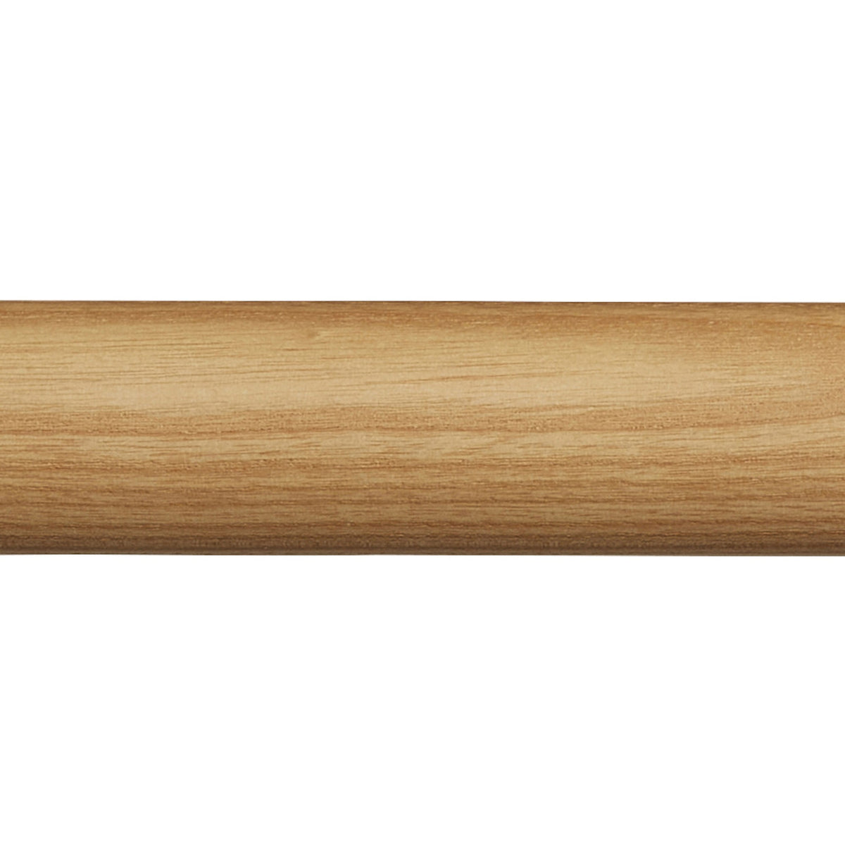 Hallis Eden 45mm curtain pole length, Natural Ash