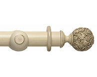 Floral Ball::Brushed Cream