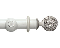 Floral Ball::Brushed Ivory