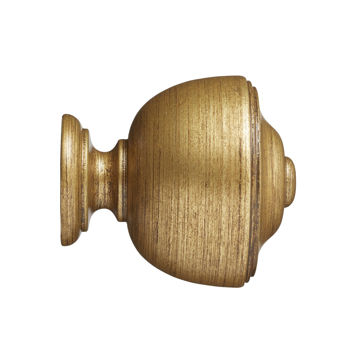 Hallis Museum Museum 35mm Antique Gilt Asher Finial