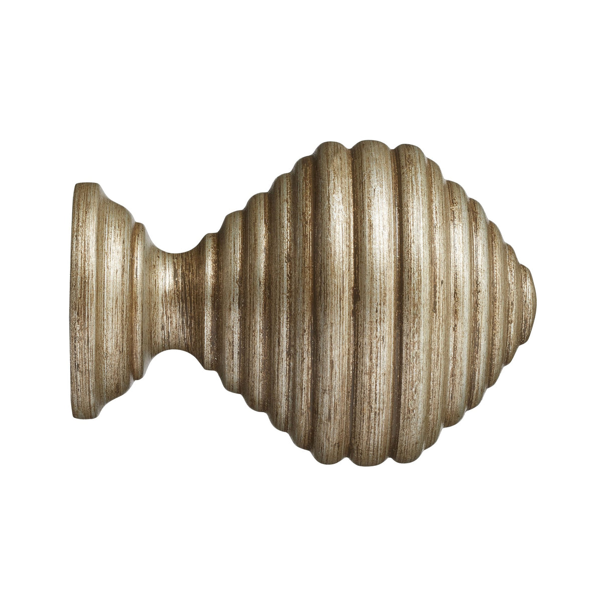 Hallis Museum Museum 35mm Antique Silver Dune Finial
