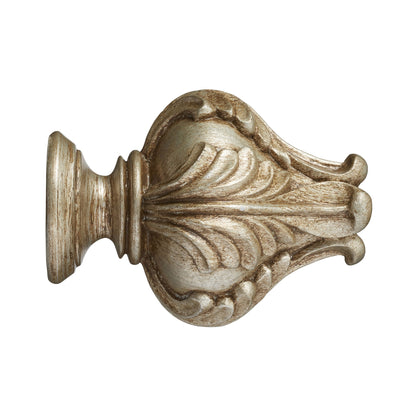Hallis Museum Museum 35mm Antique Silver Vienna Finial