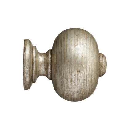 Hallis Museum Museum 35mm Antique Silver Parham Finial