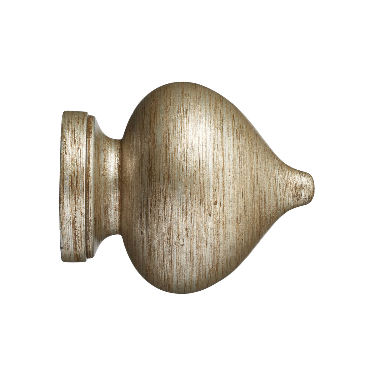 Hallis Museum Museum 35mm Antique Silver Florence Finial