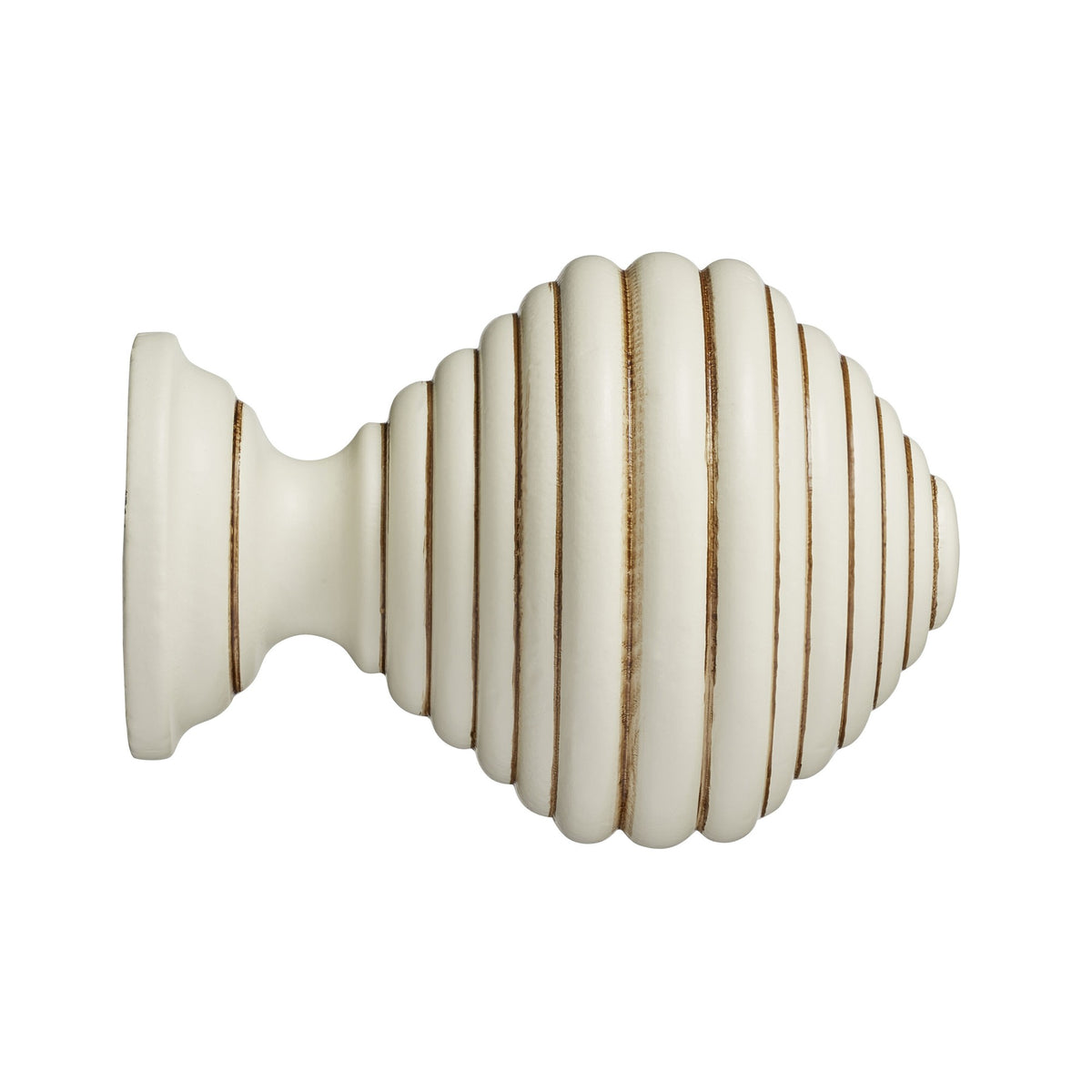Hallis Museum Museum 35mm Antique White Dune Finial
