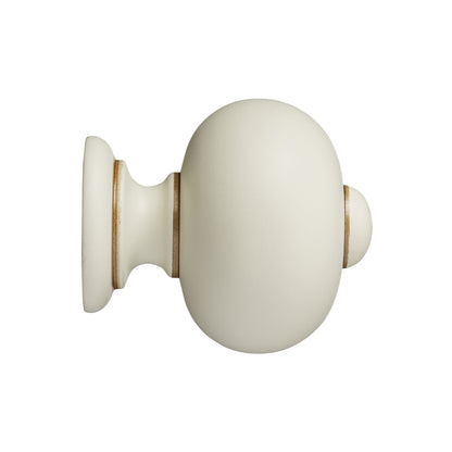 Hallis Museum Museum 35mm Antique White Parham Finial