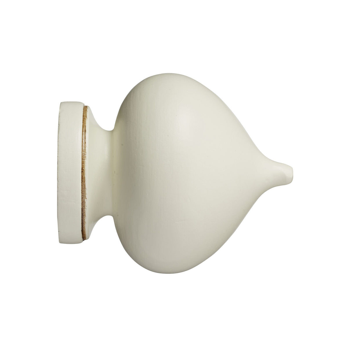 Hallis Museum Museum 35mm Antique White Florence Finial